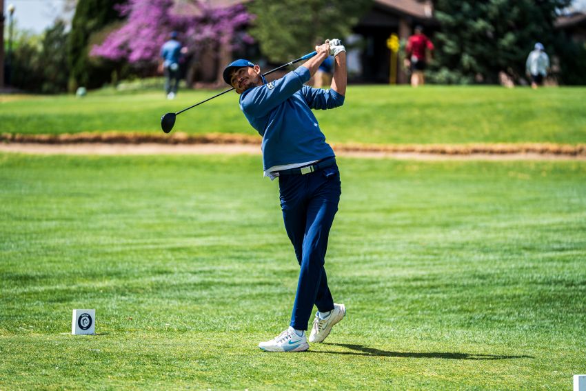 Little Wound’s Lance Christensen Jr., in eighth place at Division II men’s golf tournament