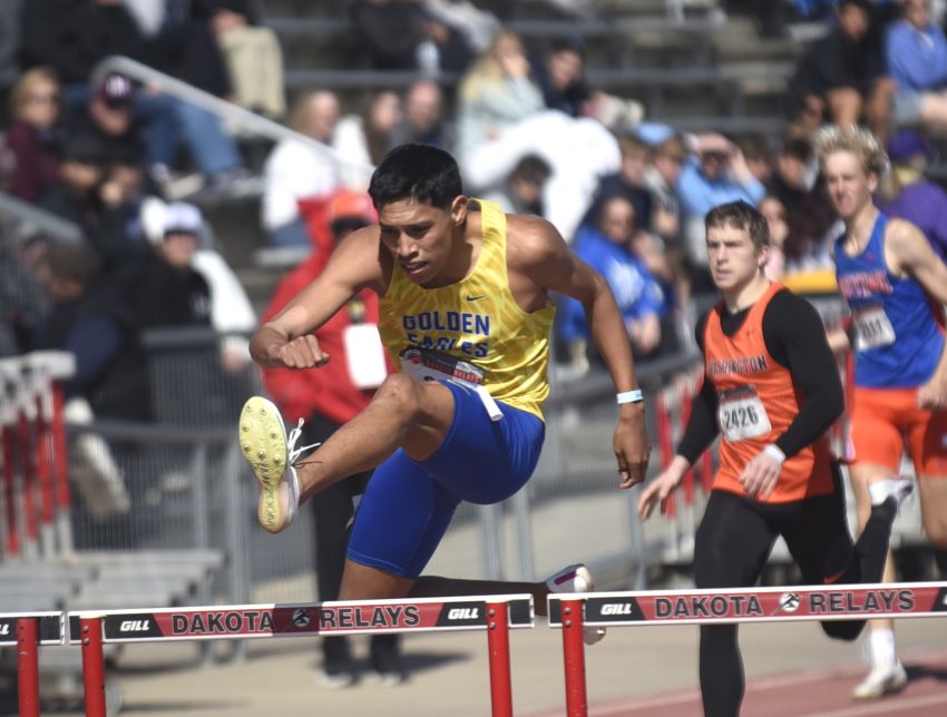 Class AA Boys Track and Field Leaders - Aberdeen Central’s Kyson Fayant sets state record in 300-meter hurdles