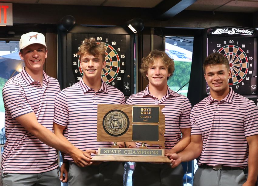 Gregory wins Class B team title as Determan, Cassens share medalist honors
