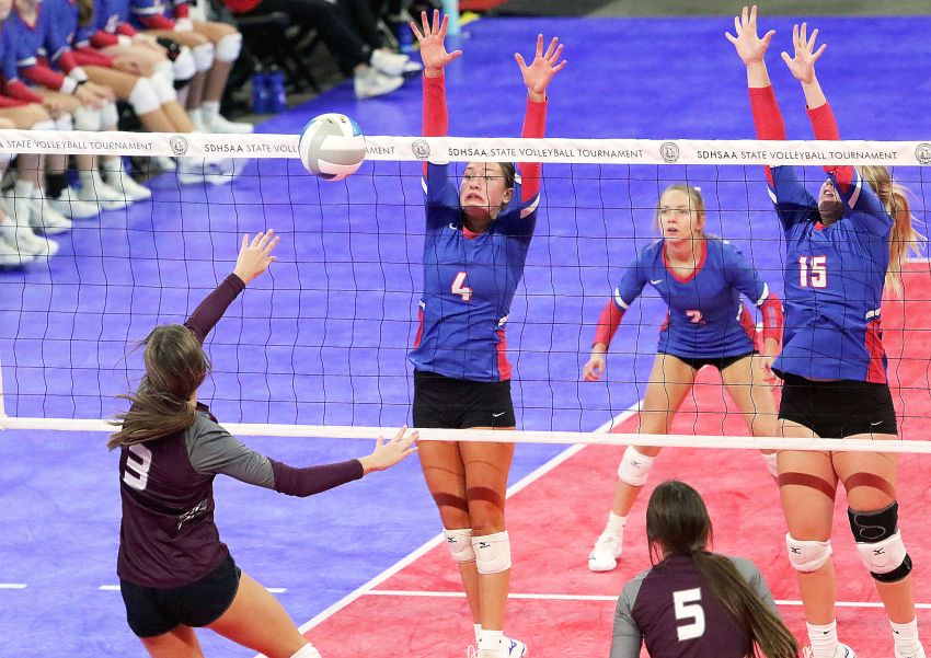 Warner's Ava Nilsson named to fourth consecutive Class B volleyball all-state first-team 