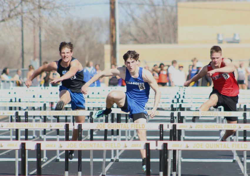 Class A boys track and field leaders - Sioux Falls Christianâ€™s Josiah Adams leads sprinters and hurdlers
