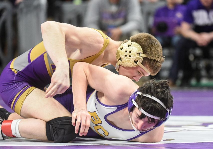 Harding Countyâ€™s Lincoln Wickstrom grateful to be back on the mat after dealing with nagging shoulder injury