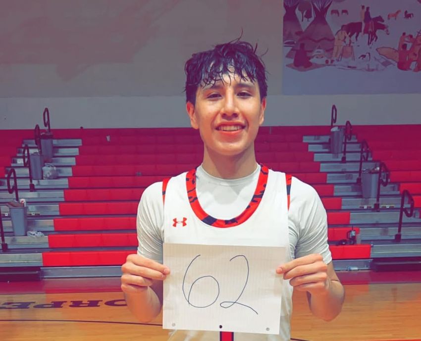 Pine Ridgeâ€™s Marvin Richard III sets Class A single-game scoring record with 62-point performance 