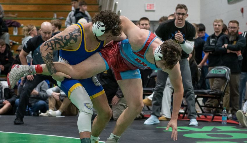 In case you missed it - Cantonâ€™s Teague Granum off to strong start after bulking up to 190-pound weight class 