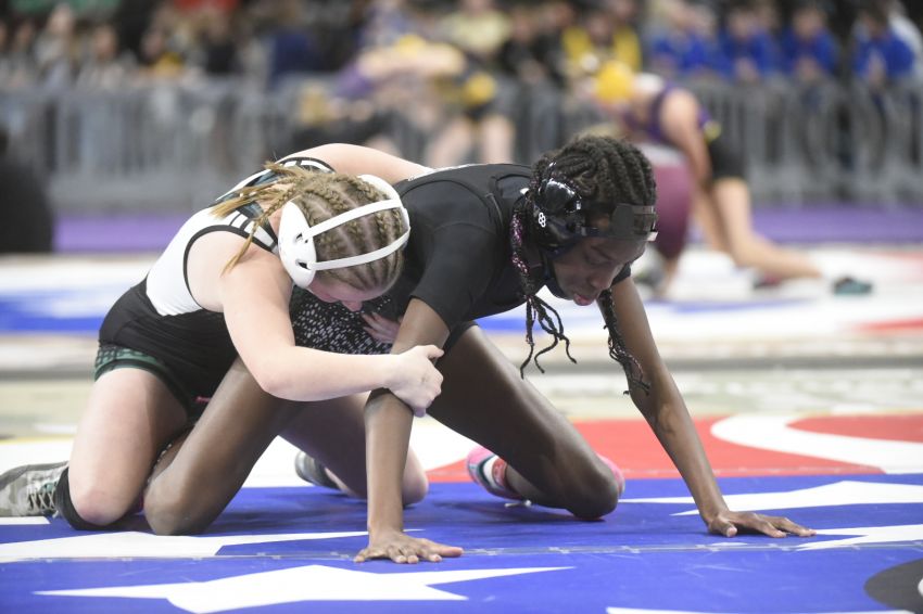 Family and faith bring Brandon Valleyâ€™s Gracie Peters from Haiti to South Dakota and the state wrestling tournament
