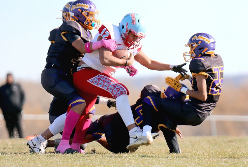 Lower Brule takes on Tiospa Zina for All-Nations B Division championship